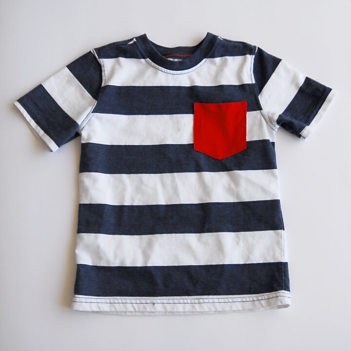 Contrast Pocket Tee {boys summer collection}