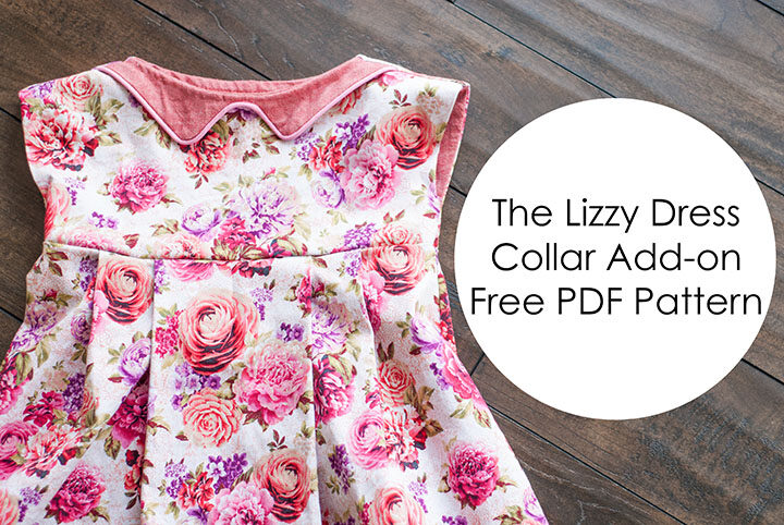 Lizzy Dress || Collar Add-on || Free Pattern