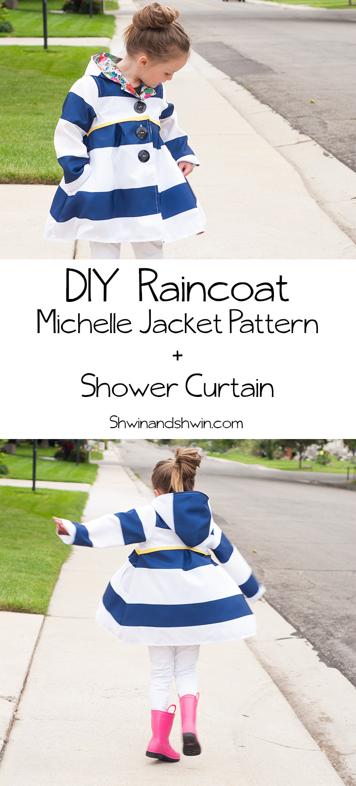 DIY Raincoat || Michelle Jacket || Shwin&Shwin