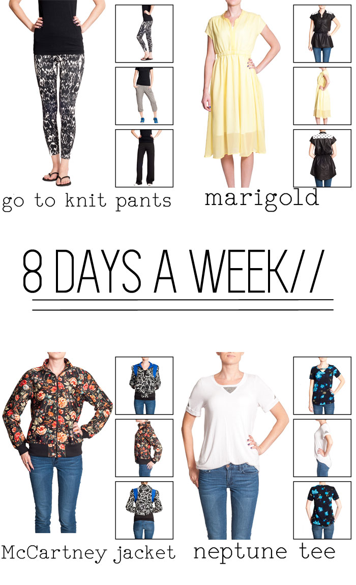 8 Days a Week Collection || Pattern Anthology || Women's Patterns