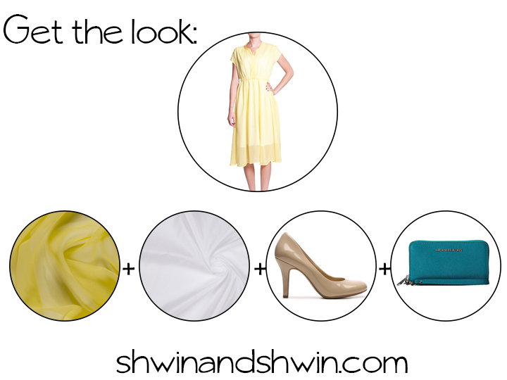 Yellow Dress || Pattern Anthology || Marigold Pattern || Shwin&Shwin