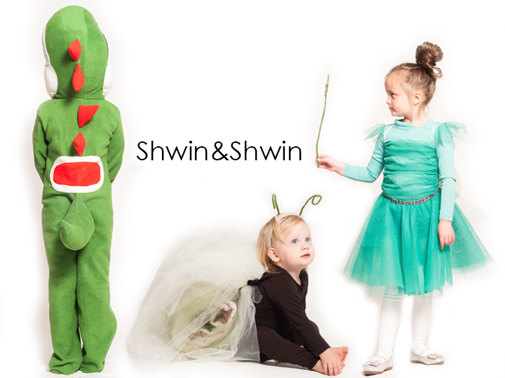 Yoshi, Snail, and Fairy Princess Halloween Costumes DIY
