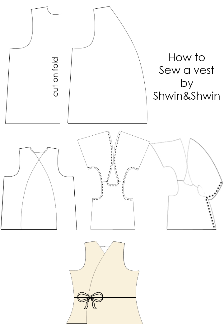 How to make a fur vest || Shwin&Shwin