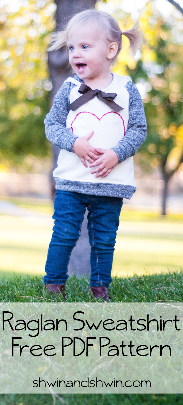 Raglan Sweatshirt, Free PDF Pattern