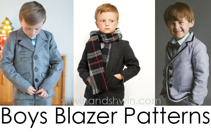 Boys Blazer Pattern Sew-a-long