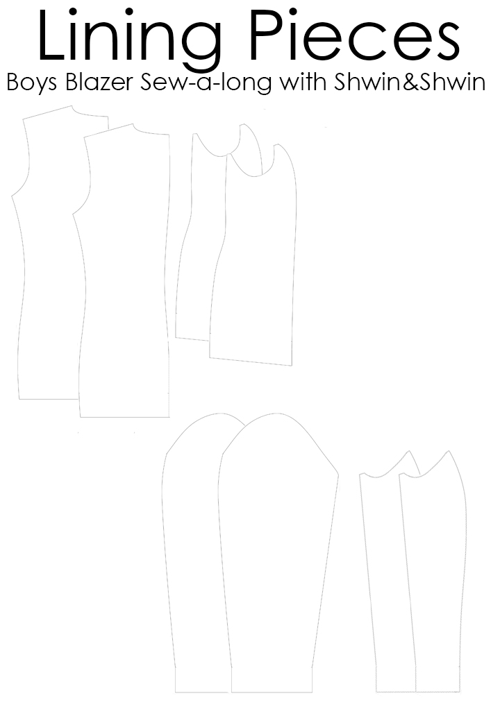 Boys Blazer Pattern Sew-a-long ||FREE PDF Pattern || Cutting and Prepping