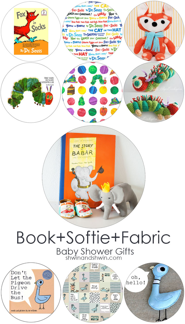 Baby Gift Ideas || Book+Softie+Fabric || Shwin&Shwin
