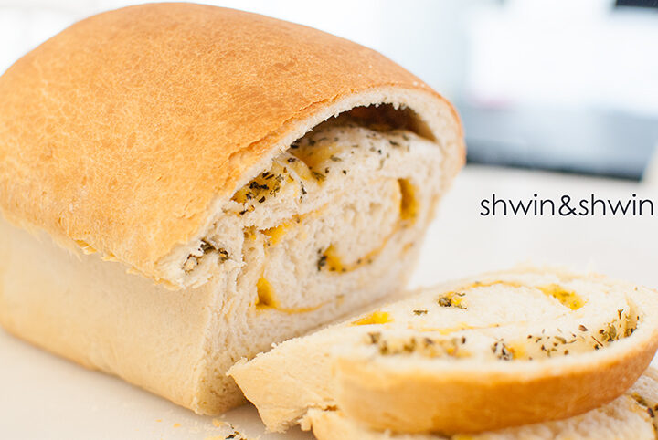 Cheese and Herbs Swirl Bread Recipe