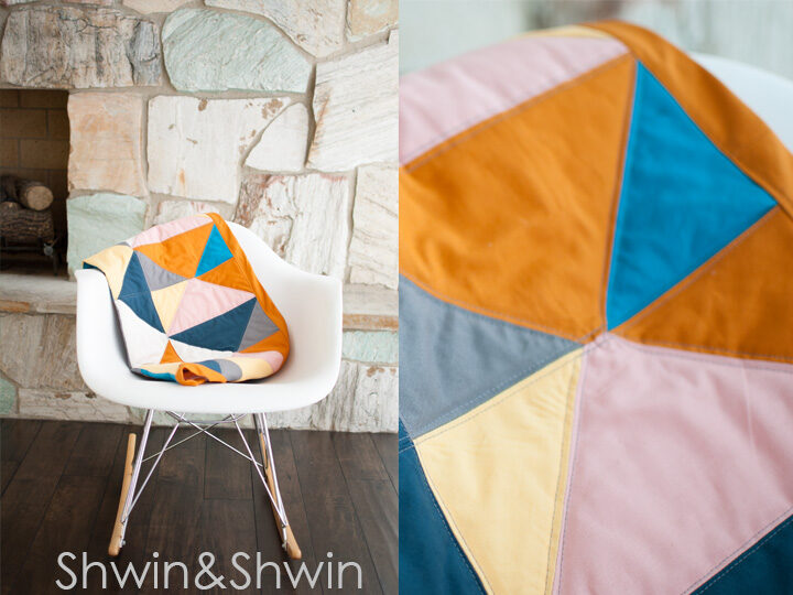 2 Triangles Quilt Pattern || FREE Pattern