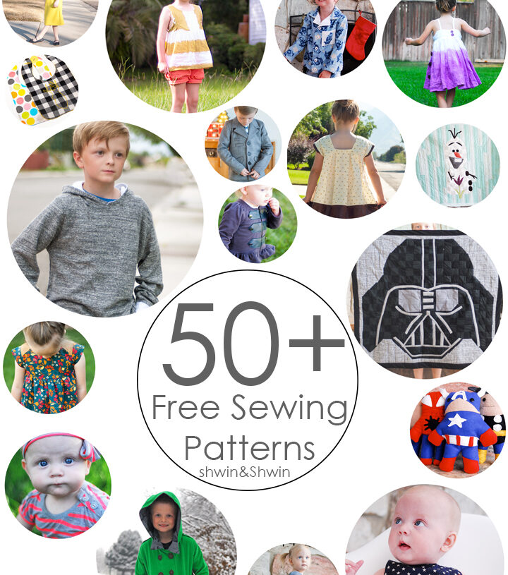 50+ Free Sewing Patterns