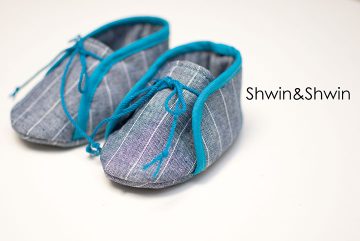 Cloth Baby Sneakers || Free PDF Pattern || Shwin&Shwin