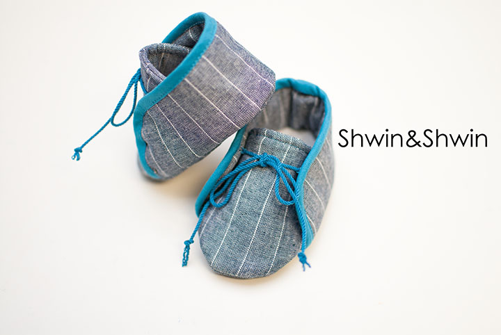Cloth Baby Sneakers || Free PDF Pattern || Shwin&Shwin