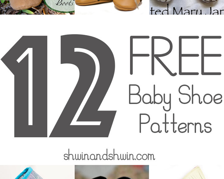 12 Free Baby Shoe Patterns