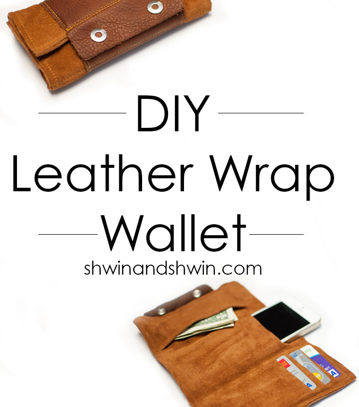 DIY Leather Wrap Wallet