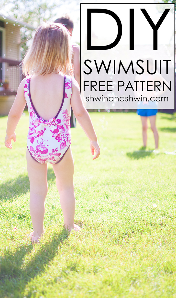 DIY Swimsuit || FREE PDF Pattern || Shwin&Shwin