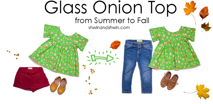 Glass Onion Top || From Summer to Fall || How to pair the top