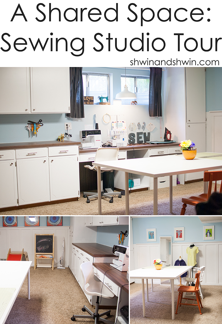 Shared Space || Studio Tour || Sewing room 
