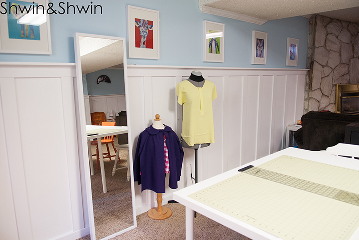 Shared Space || Studio Tour || Sewing room 