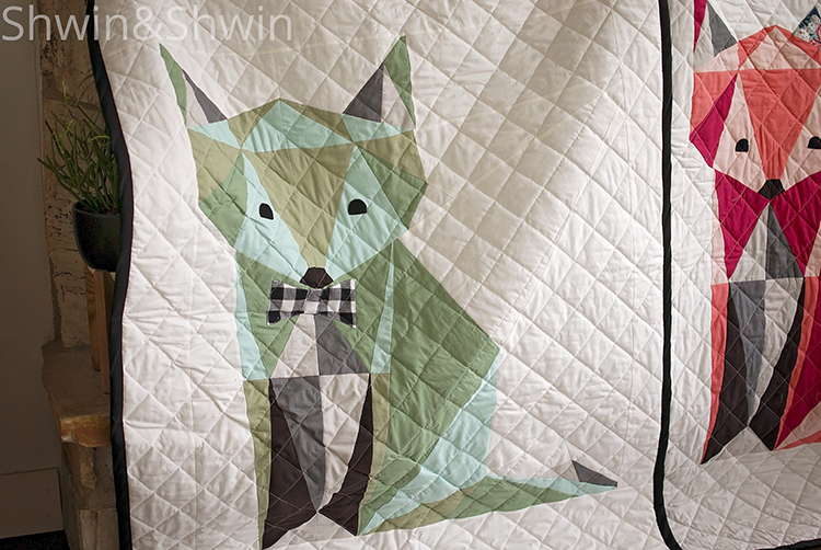 Free Fox Quilt Pattern || Shwin&Shwin