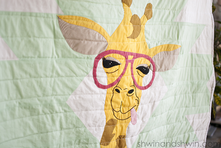 Giraffe Quilt Appliqué Pattern