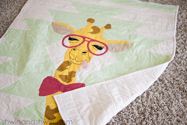 Giraffe Quilt Applique Pattern