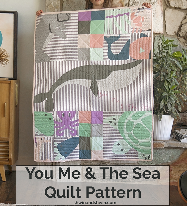 You Me and The Sea Quilt Pattern || Shwin&Shwin