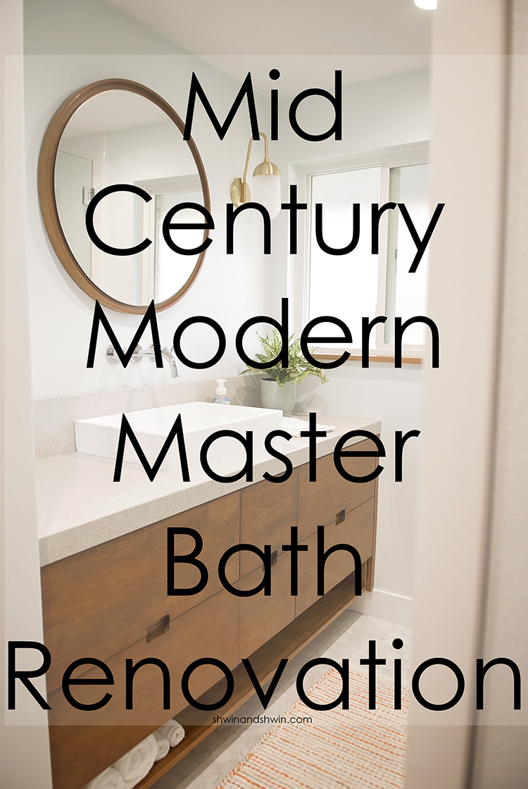 Mid Century Modern Bathroom Remodel 