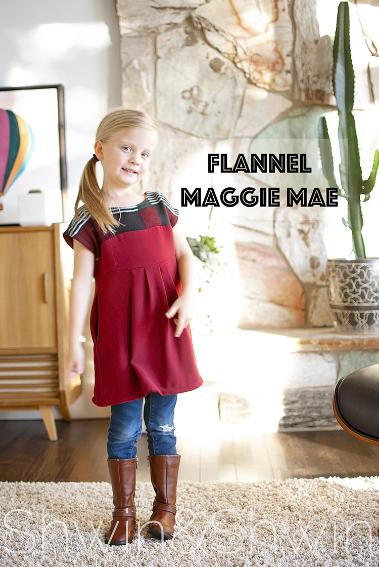 Flannel Maggie Mae || Shwin Designs Pattern || Shwin&Shwin
