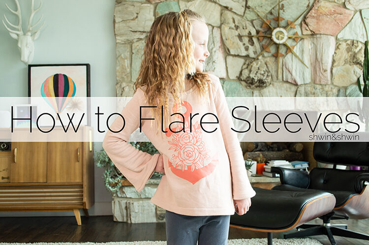 How to add a Flared Sleeve