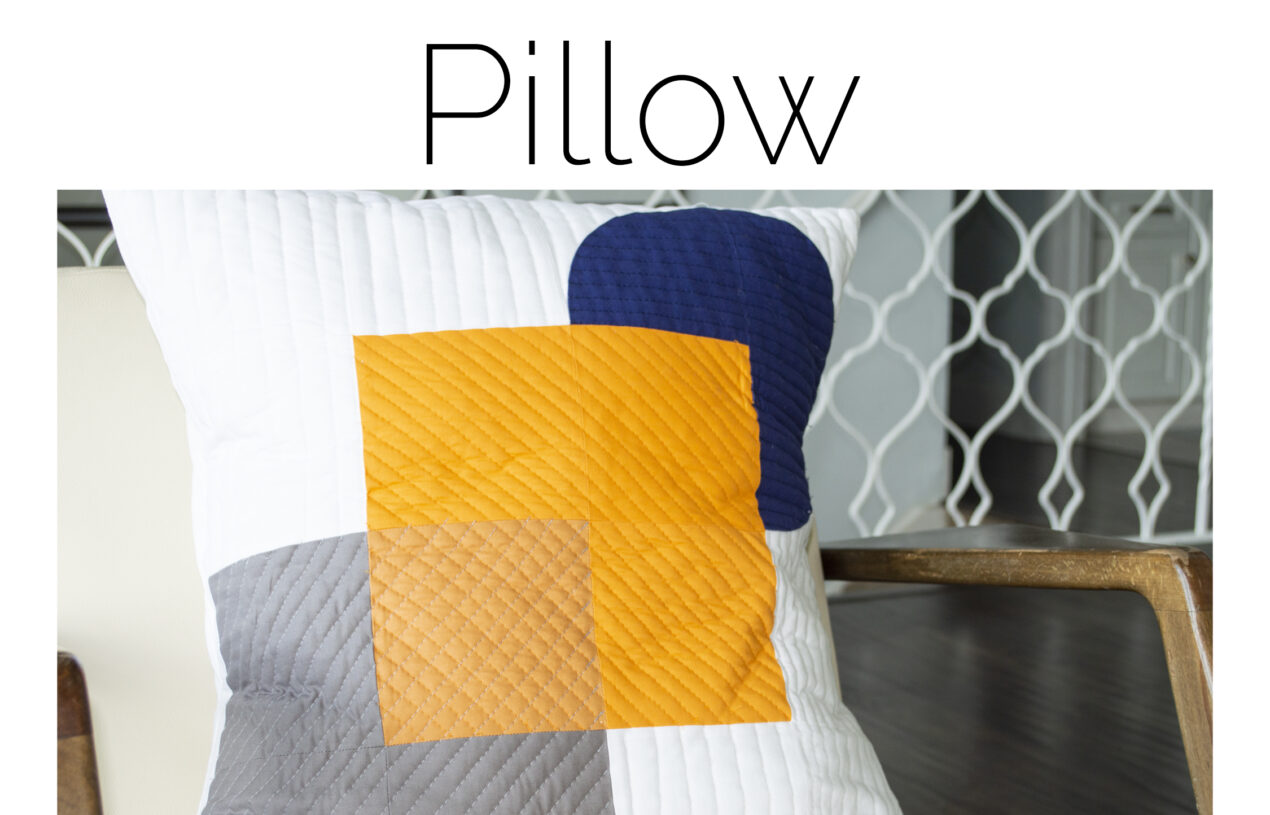 Quilted Modern Pillow