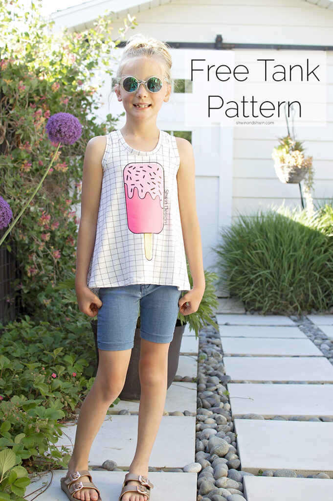 A Knit Tank || Free Pattern - Shwin & Shwin