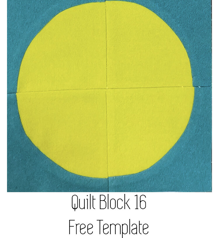 Quilt Block 16 || Free Template