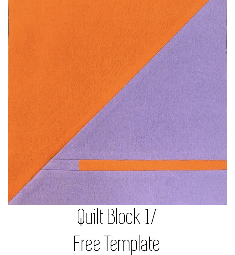 Quilt Block 17 || Free Template