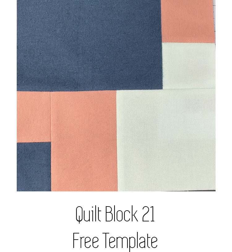 Quilt Block 21 || Free Template