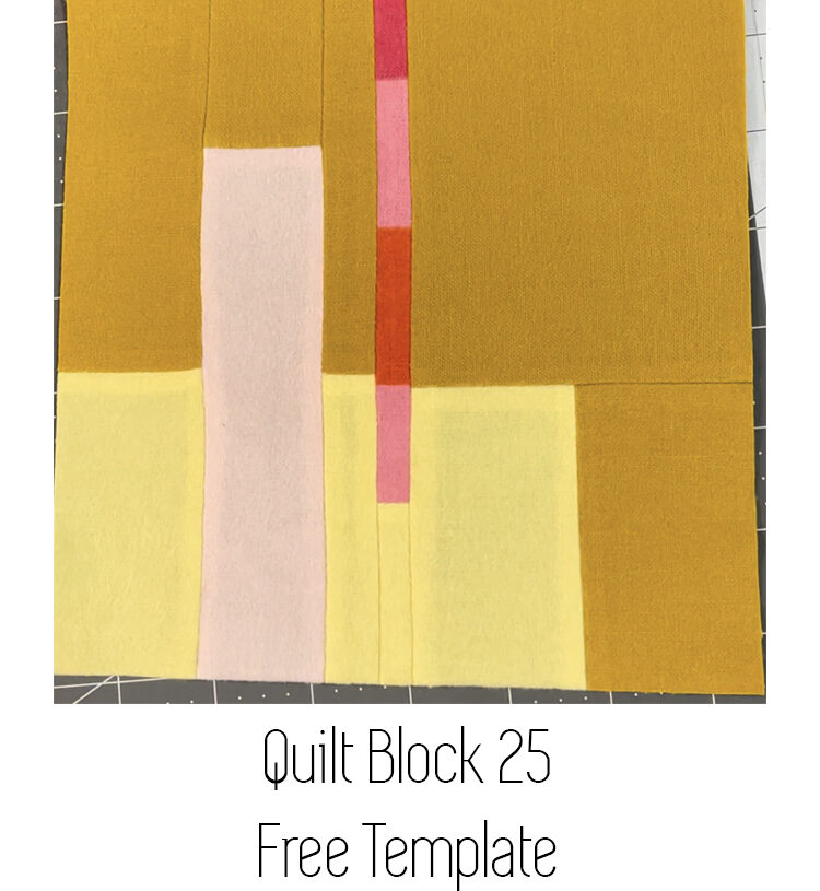 Quilt Block 25 || Free Template